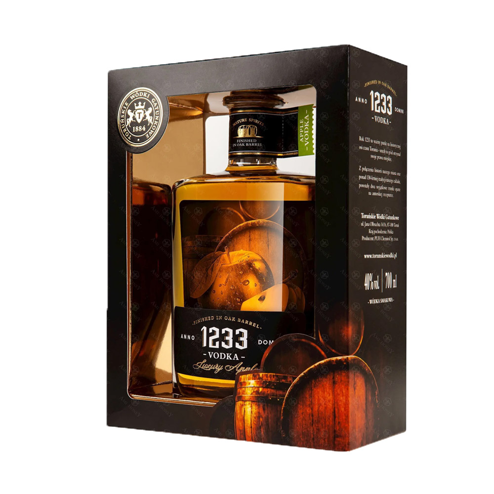 Wódka 1233 Grape Vodka 40% 700 ml kartonik