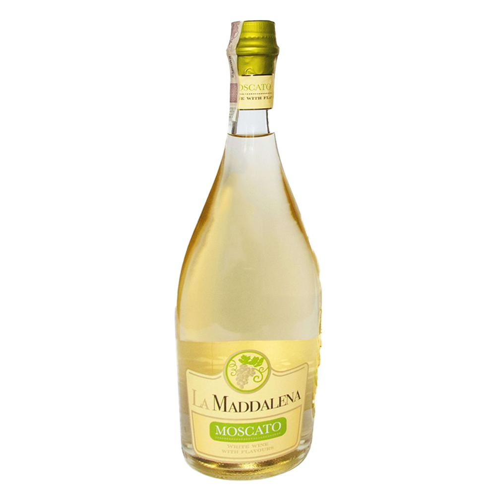 Wino La Maddalena Moscato 10% białe słodkie 750 ml