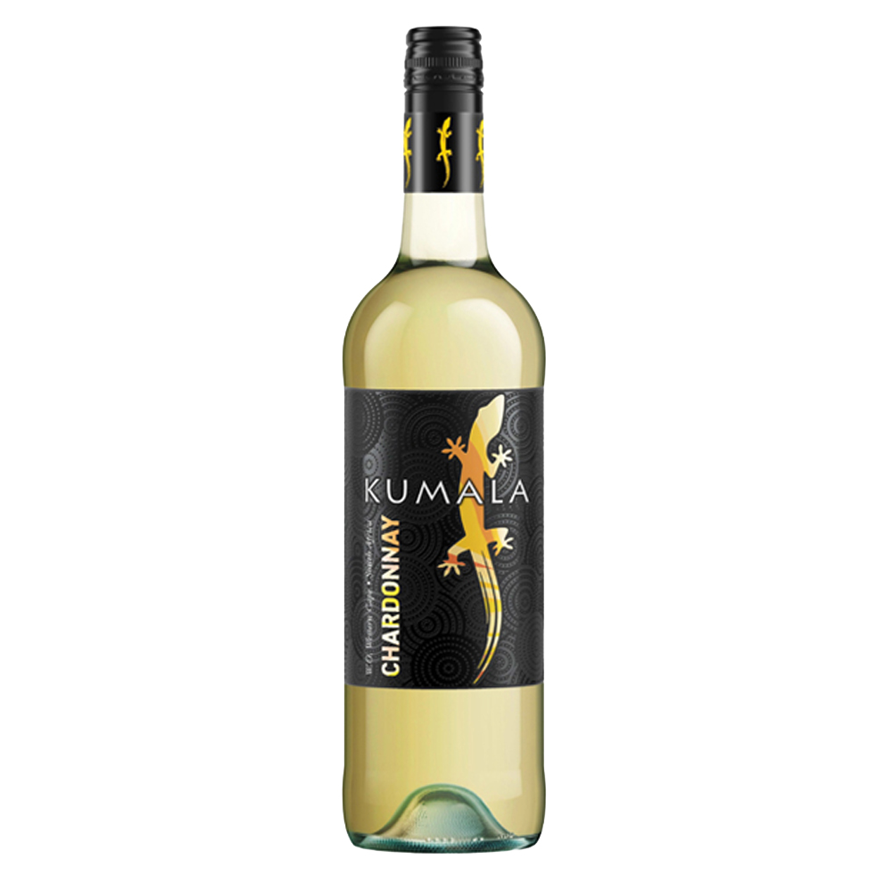 Wino Kumala Chardonnay 13% białe półsłodkie 750 ml
