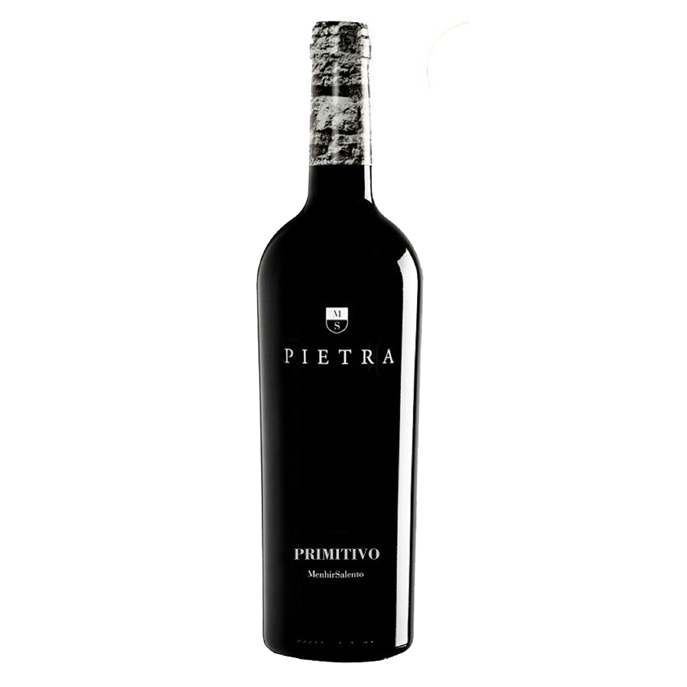Wino Pietra Primitivo Menhir Salento 14% wytrawne czerwone 750 ml