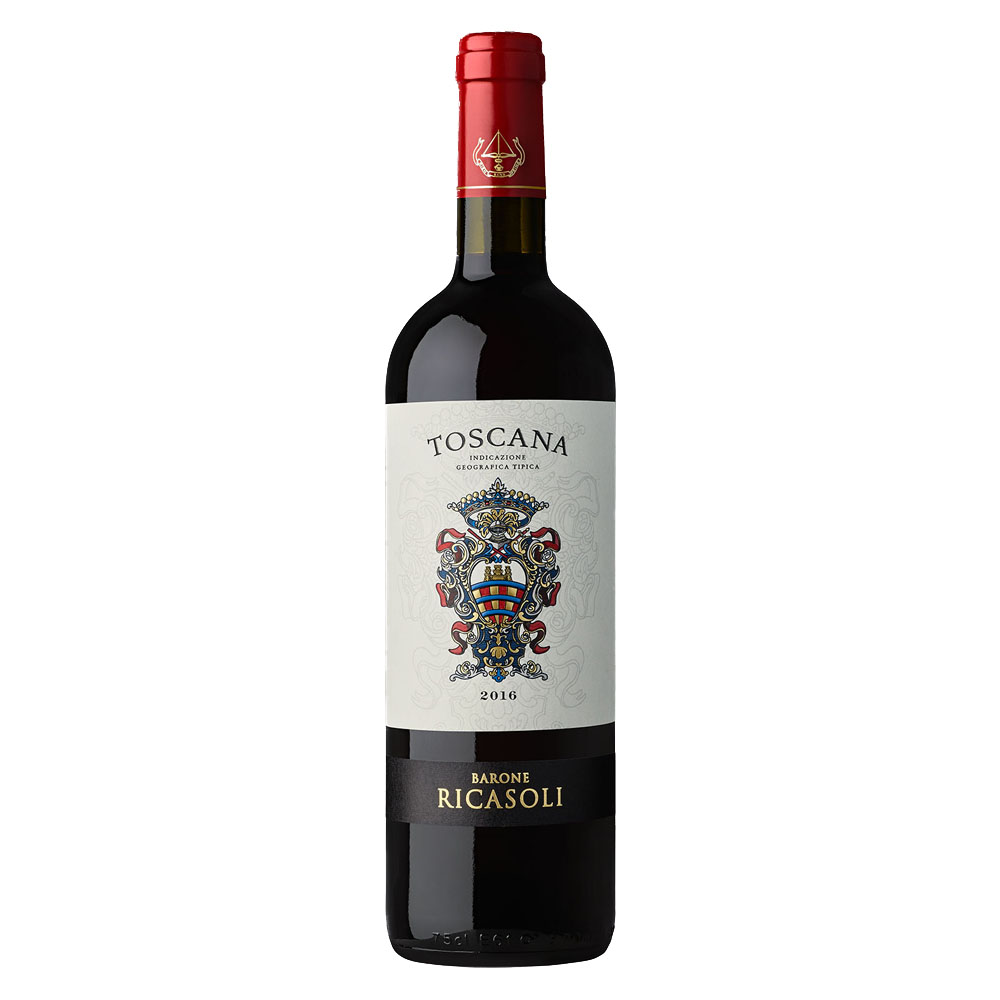 Wino Barone Ricasoli Toscana Rosso 13% wytrawne czerwone 750 ml