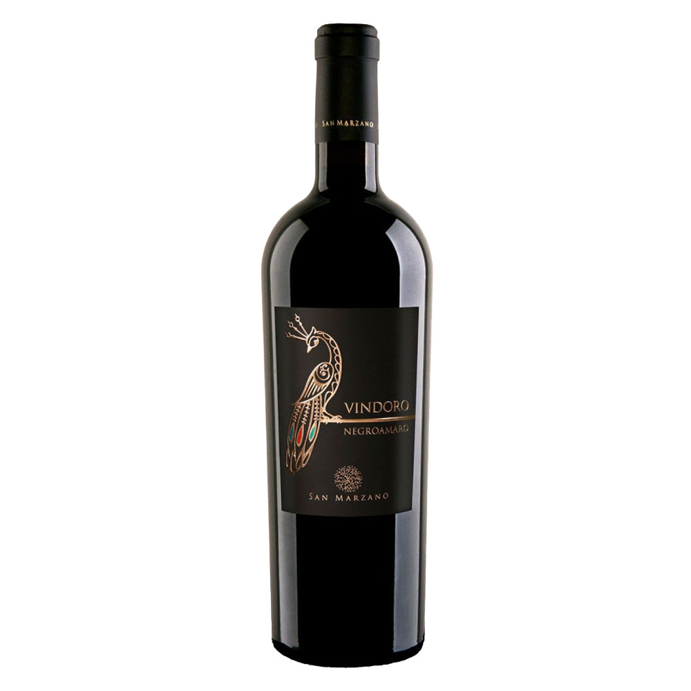 Wino Vindoro Negroamaro Salento Cantine San Marzano 14,5% wytrawne czerwone 750 ml