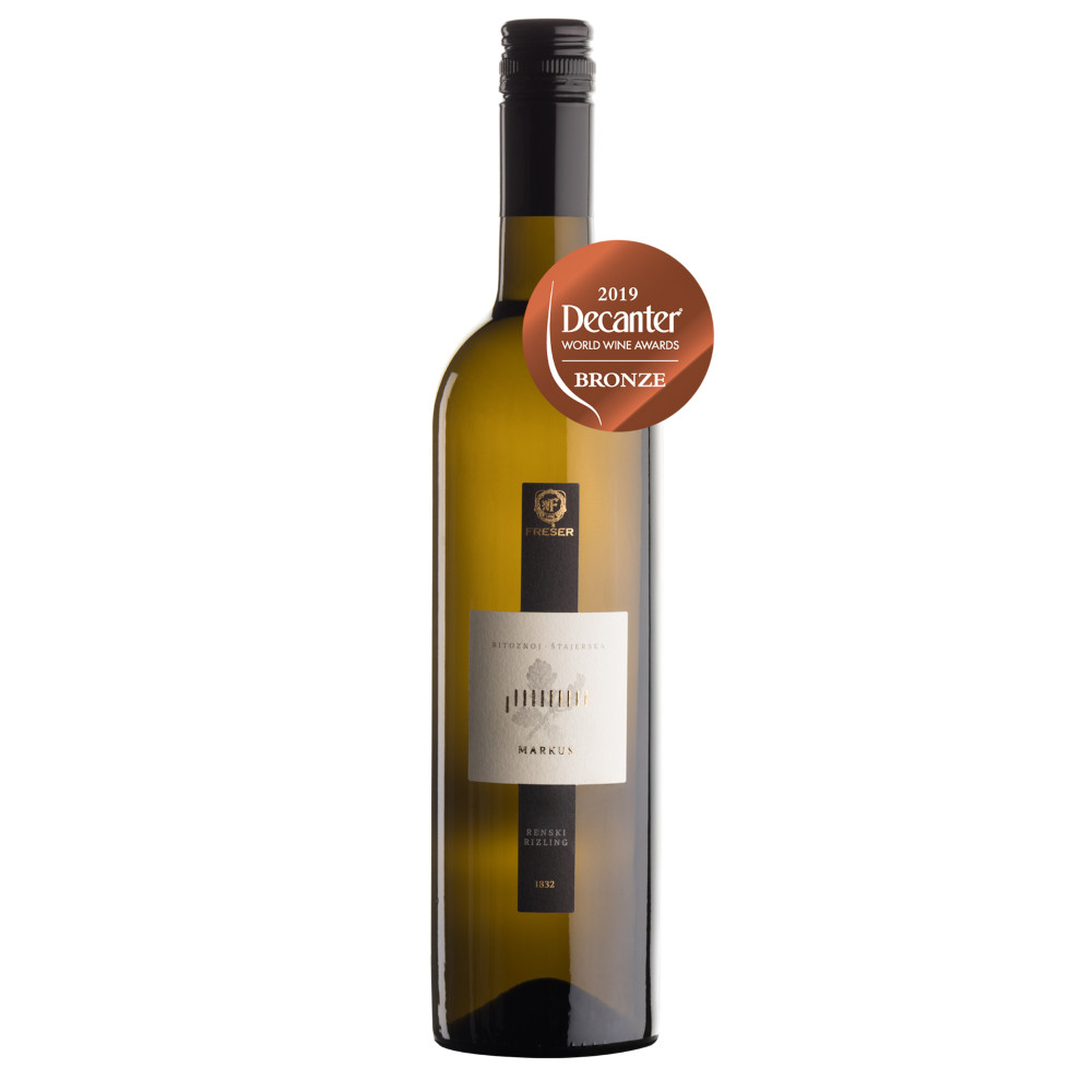 Wino Freser Renski Rizling 12,5% białe wytrawne 750 ml