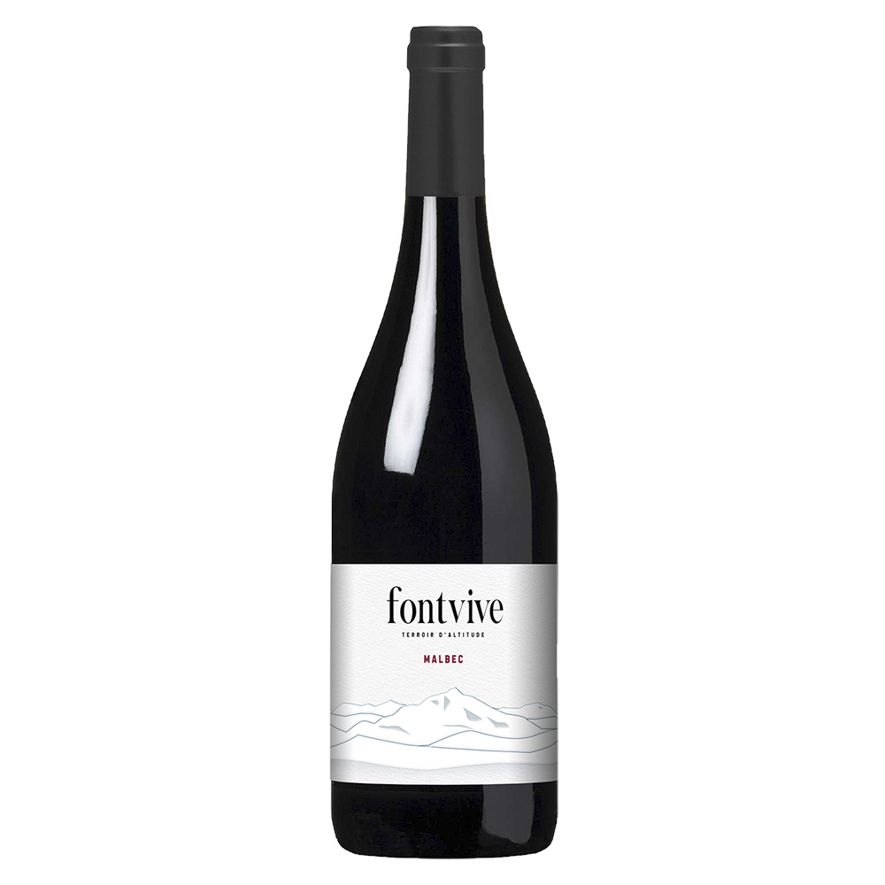 Wino Fontvive Malbec wytrawne czerwone 750 ml