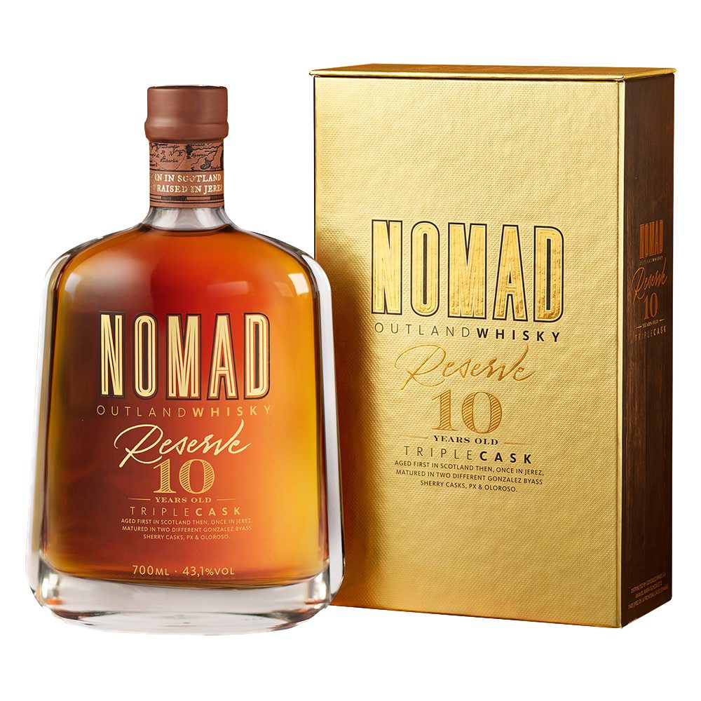 Whisky Nomad Outland Whisky Reserve 10 YO Sherry Cask 43,1% 700 ml kartonik