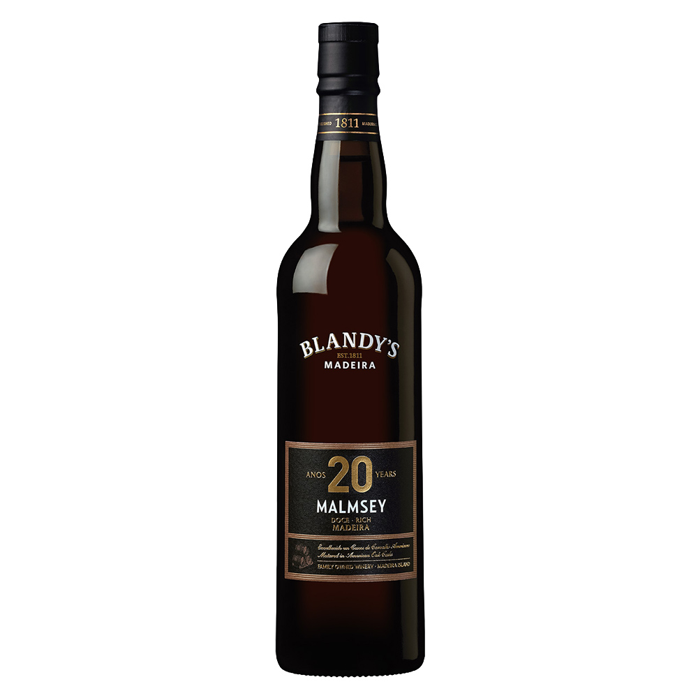 Wino Blandy's Madeira Malmsey 20 YO 20% czerwone słodkie 500 ml
