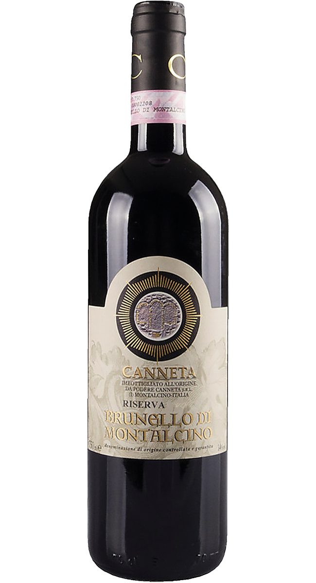 Wino Canneta Brunello di Montalcino Riserva 2015 14% czerwone wytrawne 750 ml