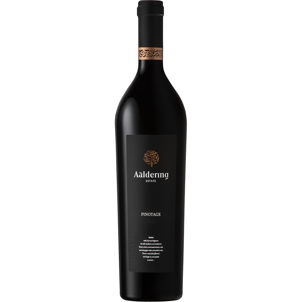 Wino Aaldering Pinotage 2022 14% czerwone wytrawne 750 ml