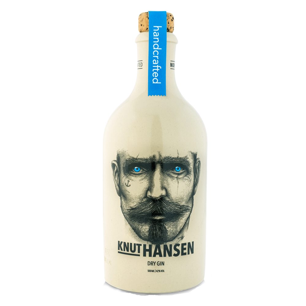 Gin Knut Hansen Dry Gin 42% 500 ml