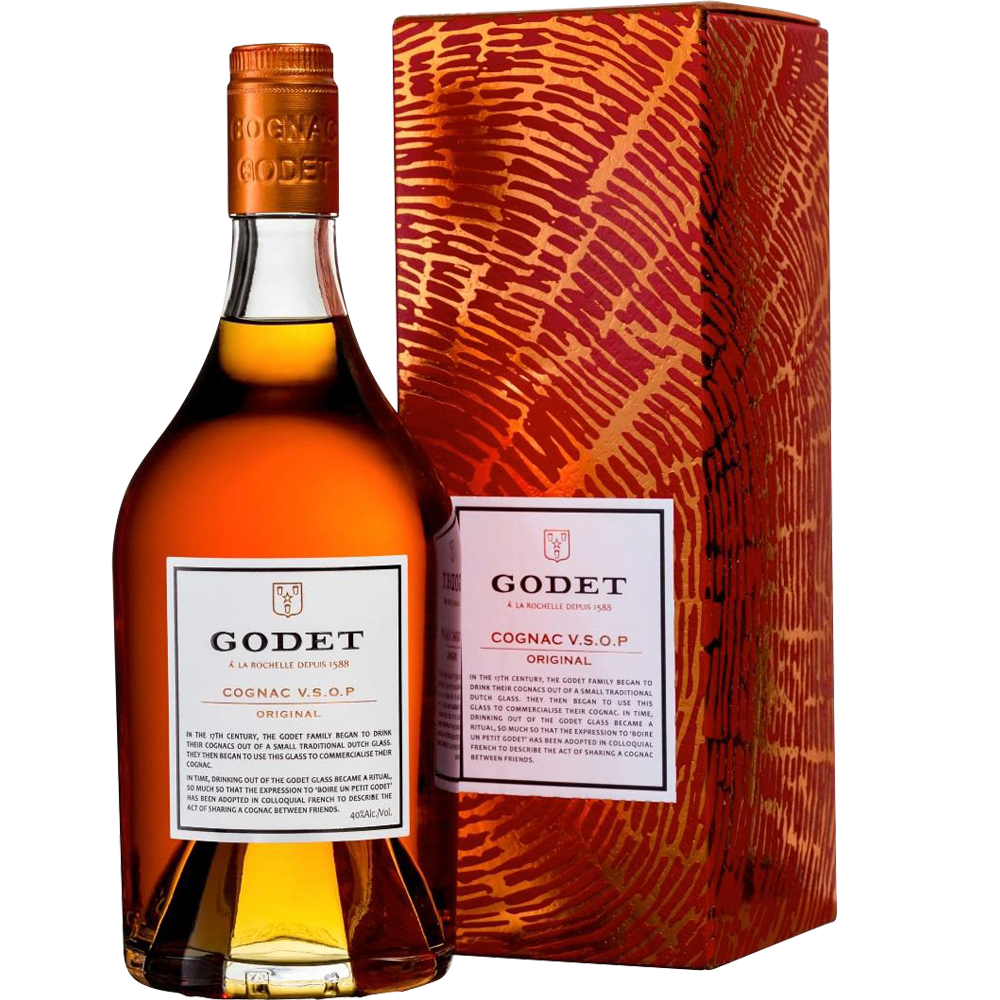 Koniak Godet VSOP 40% 700 ml kartonik