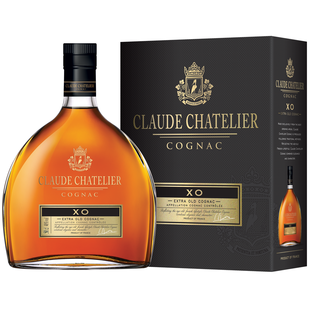 Koniak Claude Chatelier XO 40% 500 ml