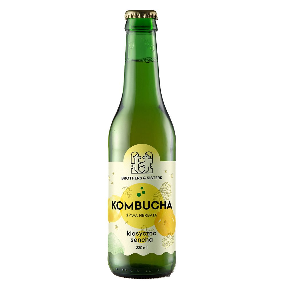Kombucha Brothers & Sisters Klasyczna Sencha 330 ml
