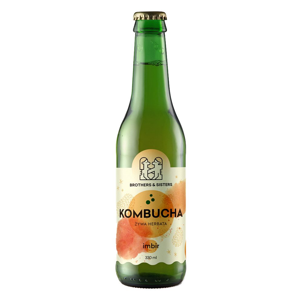 Kombucha Brothers & Sisters Imbir 330 ml