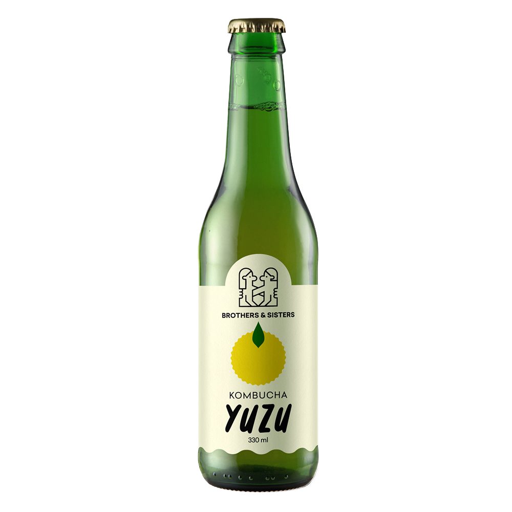 Napój Brothers & Sisters Kombucha Yuzu 330 ml