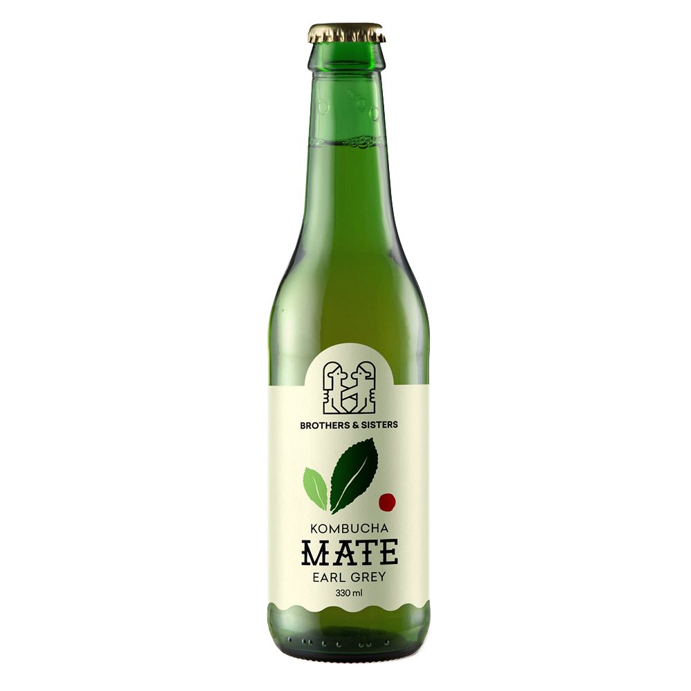 Kombucha Brothers & Sisters Mate Earl Grey 330 ml