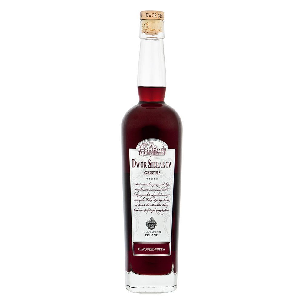 Wódka Dwór Sieraków Czarny Bez 40% 700 ml tuba