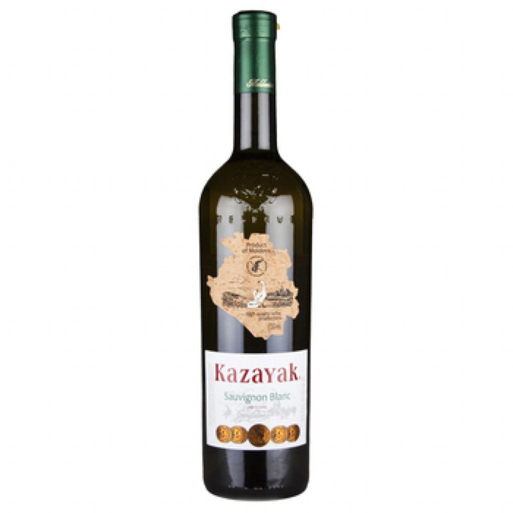 Wino Kazayak Sauvignon Blanc 13% białe wytrawne 750 ml