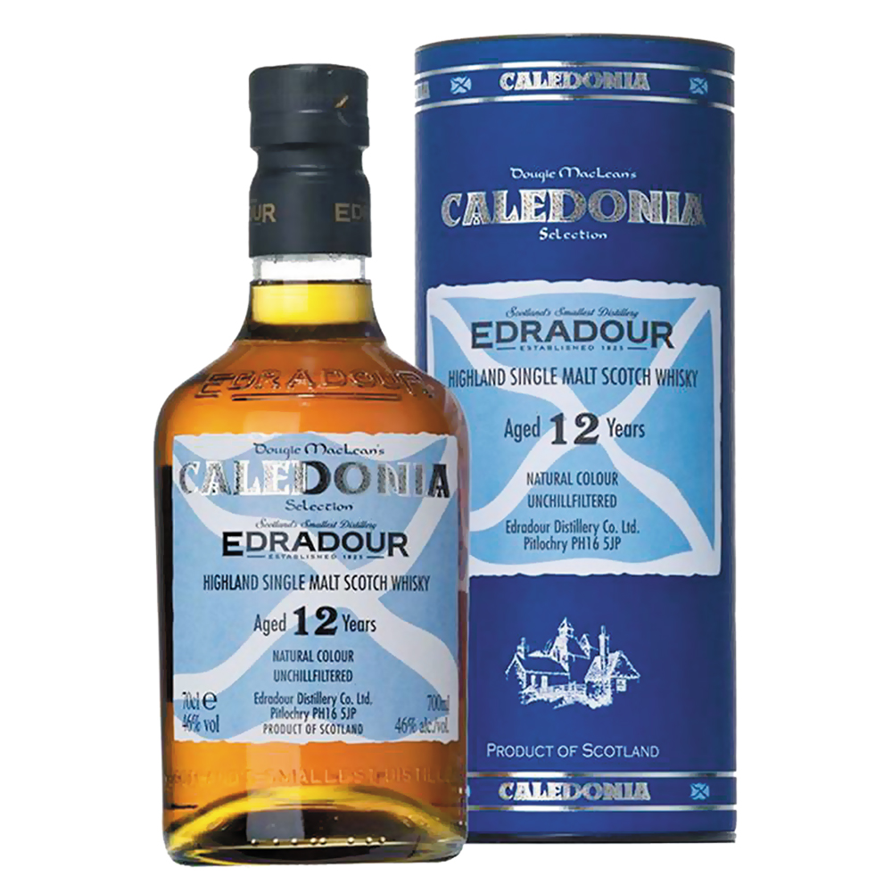 Whisky Edradour 12 YO Caledonia Highland Single Malt Scotch Whisky 46% 700 ml