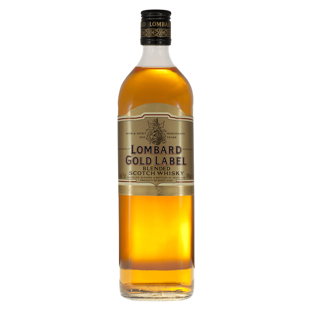 Whisky Lombard Gold Label Blended Scotch Whisky 40% 700 ml