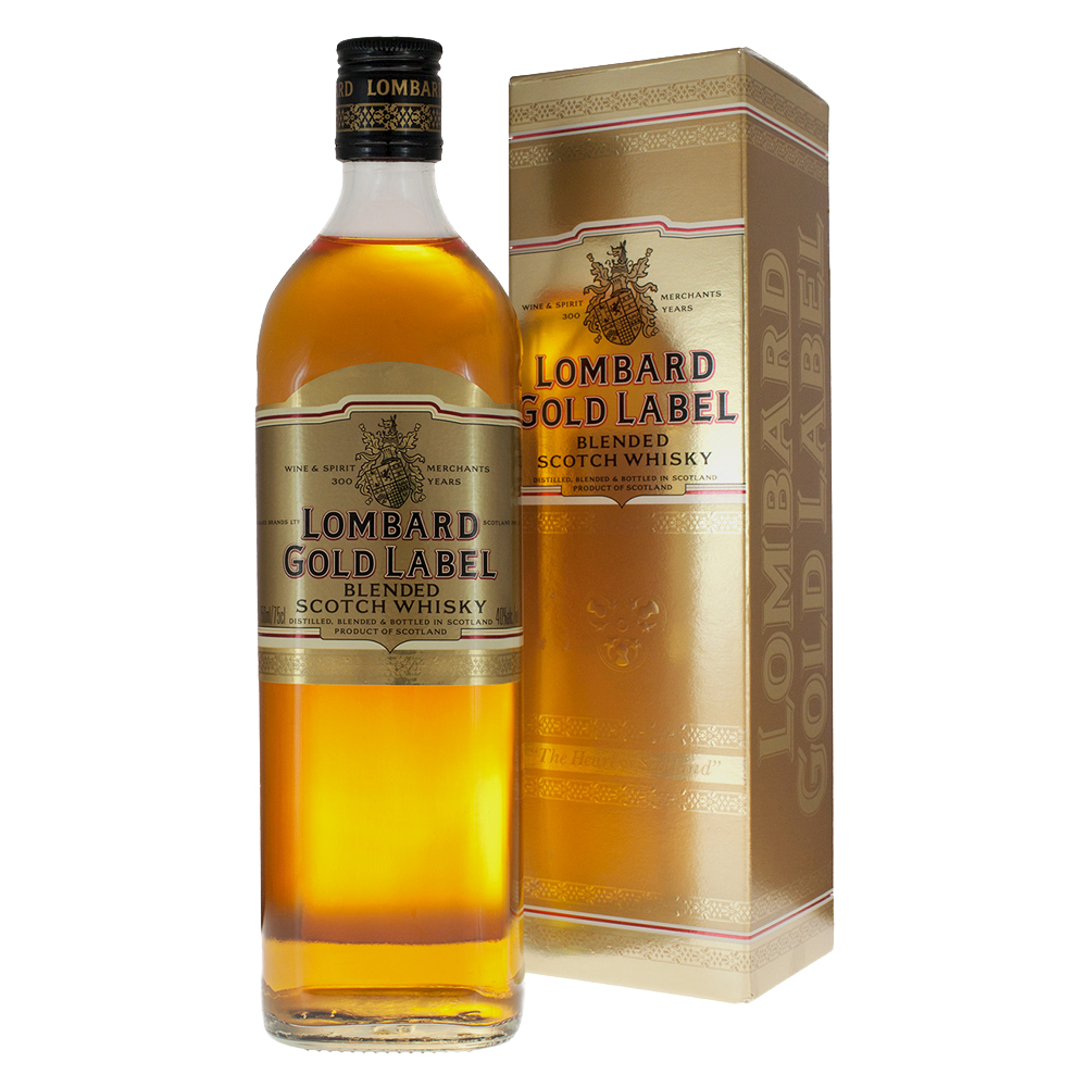 Whisky Lombard Gold Label Blended Scotch Whisky 40% 700 ml kartonik