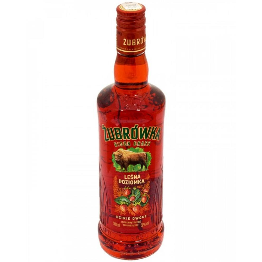 Wódka Żubrówka Leśna poziomka 32% 500 ml