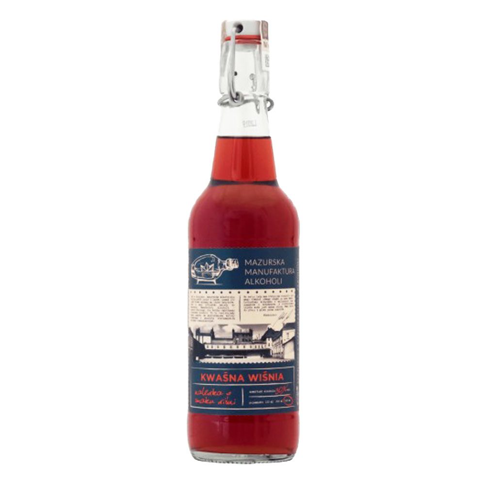 Nalewka Mazurska Manufaktura Kwaśna Wiśnia 30% 500 ml