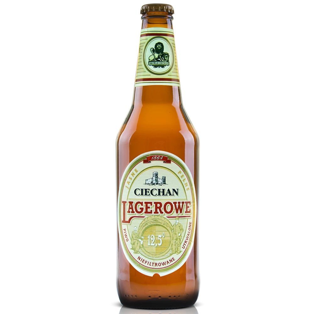 Piwo Ciechan Lagerowe 6% 500 ml