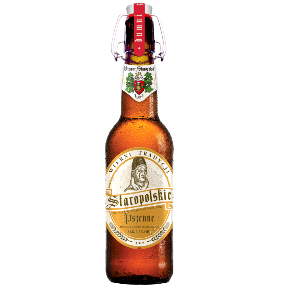 Piwo Browar Staropolski Pszenne 5,2% 500 ml