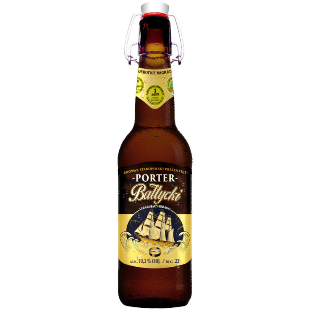 Piwo Browar Staropolski Porter Bałtycki 10,2% 500 ml