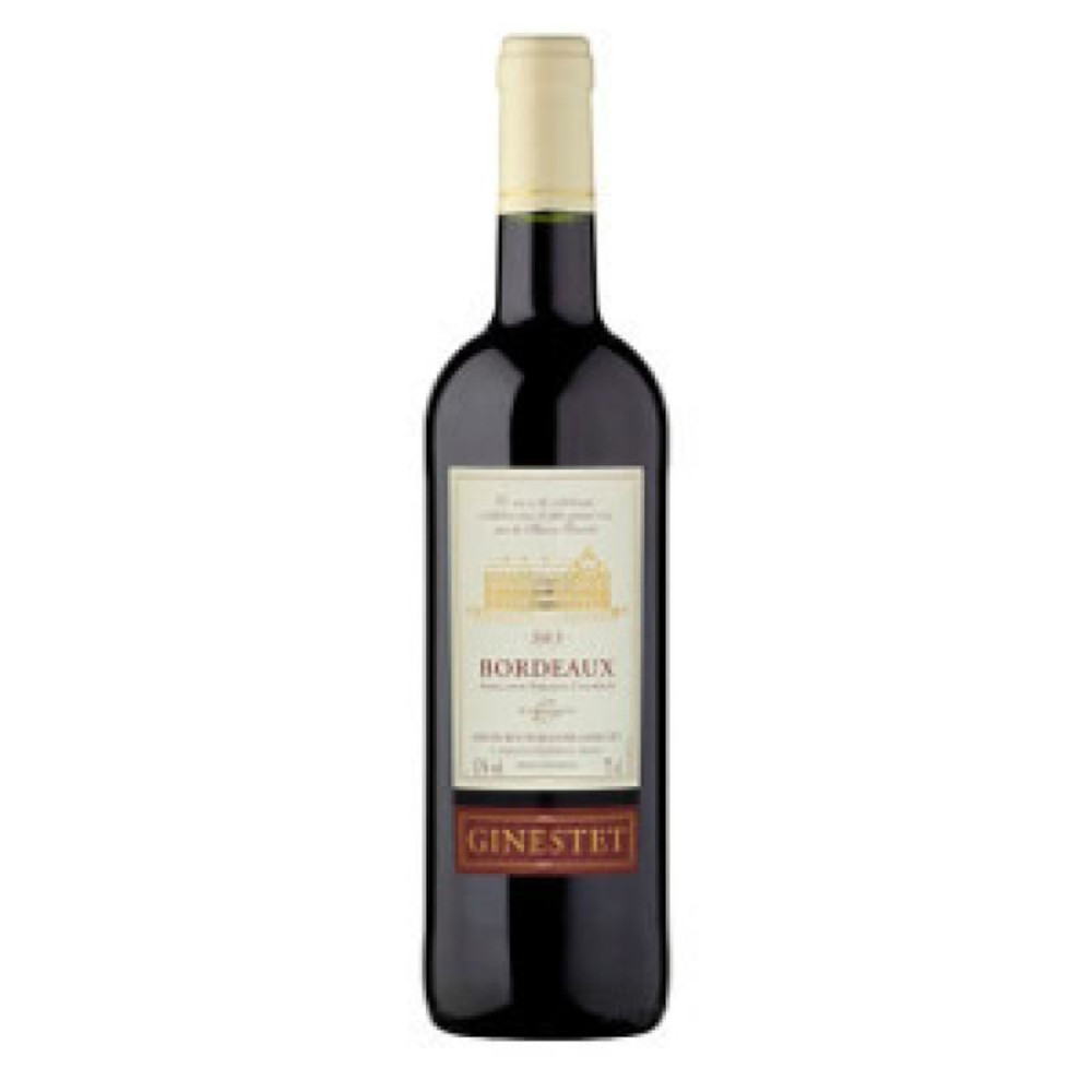 Wino Bordeaux Ginestet 12,5% czerwone wytrawne 750 ml