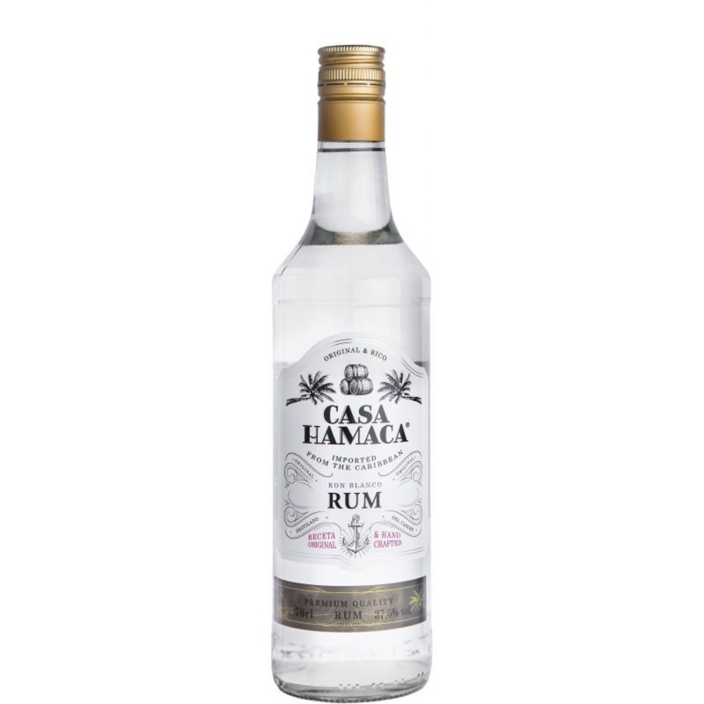 Rum Casa Hamaca Blanco 37,50% 700 ml
