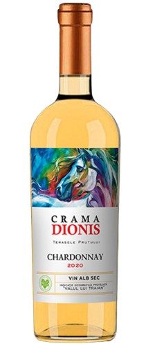 Wino Crama Dionis Chardonnay 13% białe wytrawne 750 ml