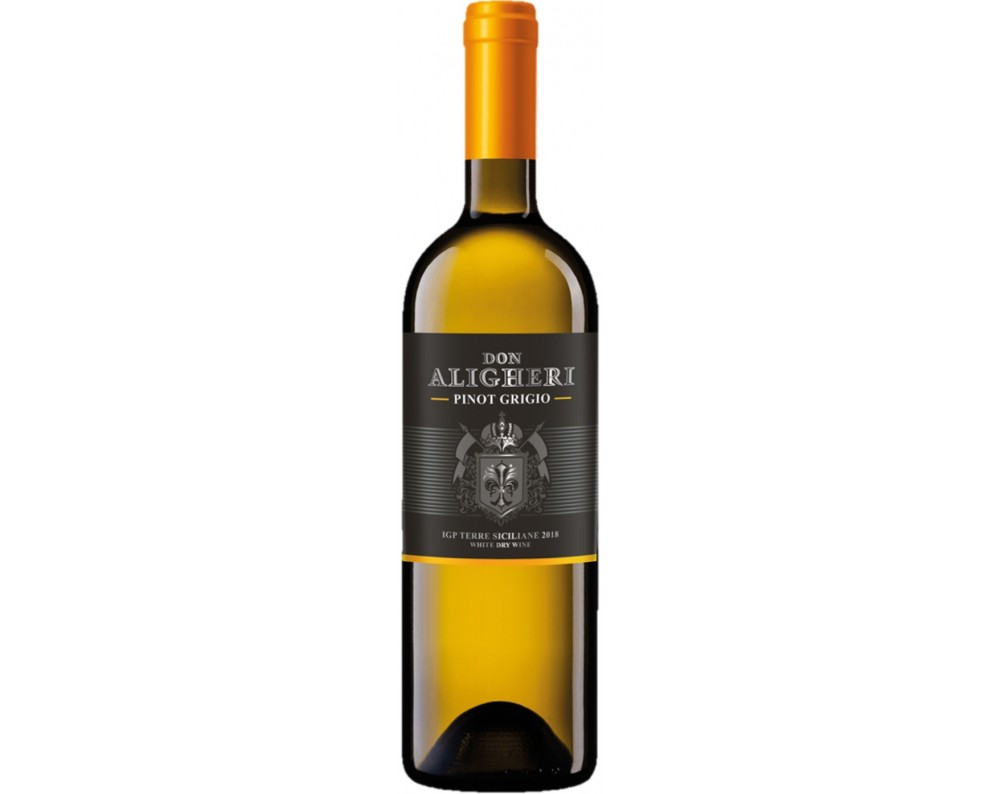 Wino don Aligheri Pinot Grigio 12% białe półwytrawne 750 ml