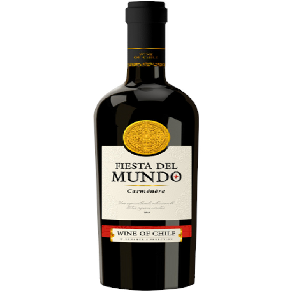 Wino Fiesta del Mundo 13% czerwone półwytrawne 750 ml