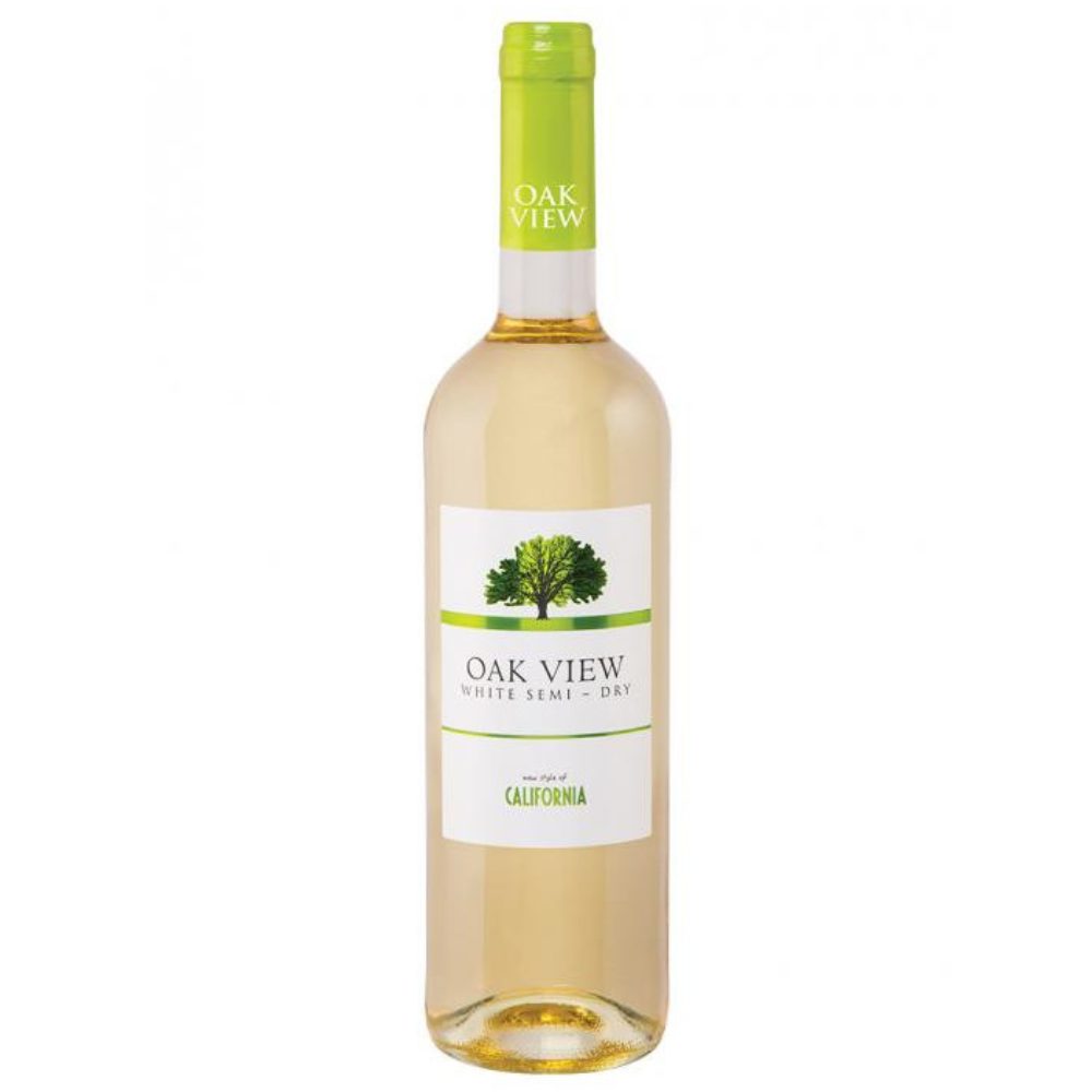 Wino Oak View 12% białe półwytrawne 750 ml