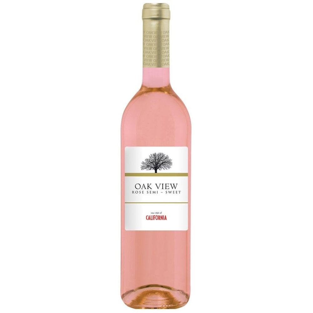 Wino Oak View 10,5% różowe półsłodkie 750 ml
