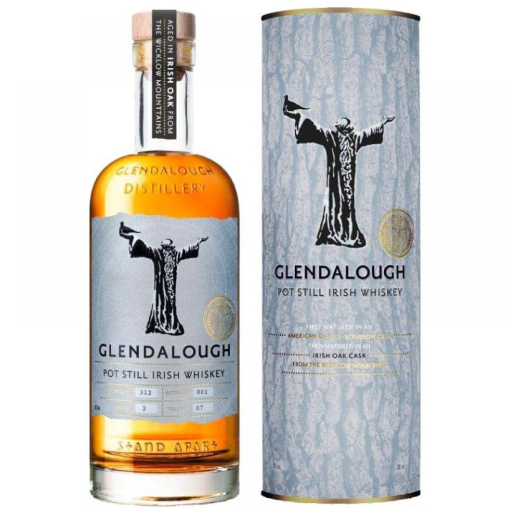 Whisky Glendalough Pot Still 40% 700 ml tuba