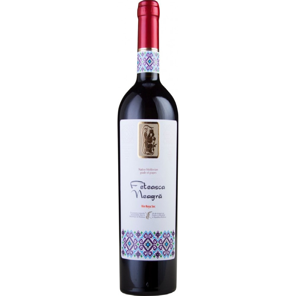 Wino Feteasca Neagra 12,5% czerwone wytrawne 750 ml