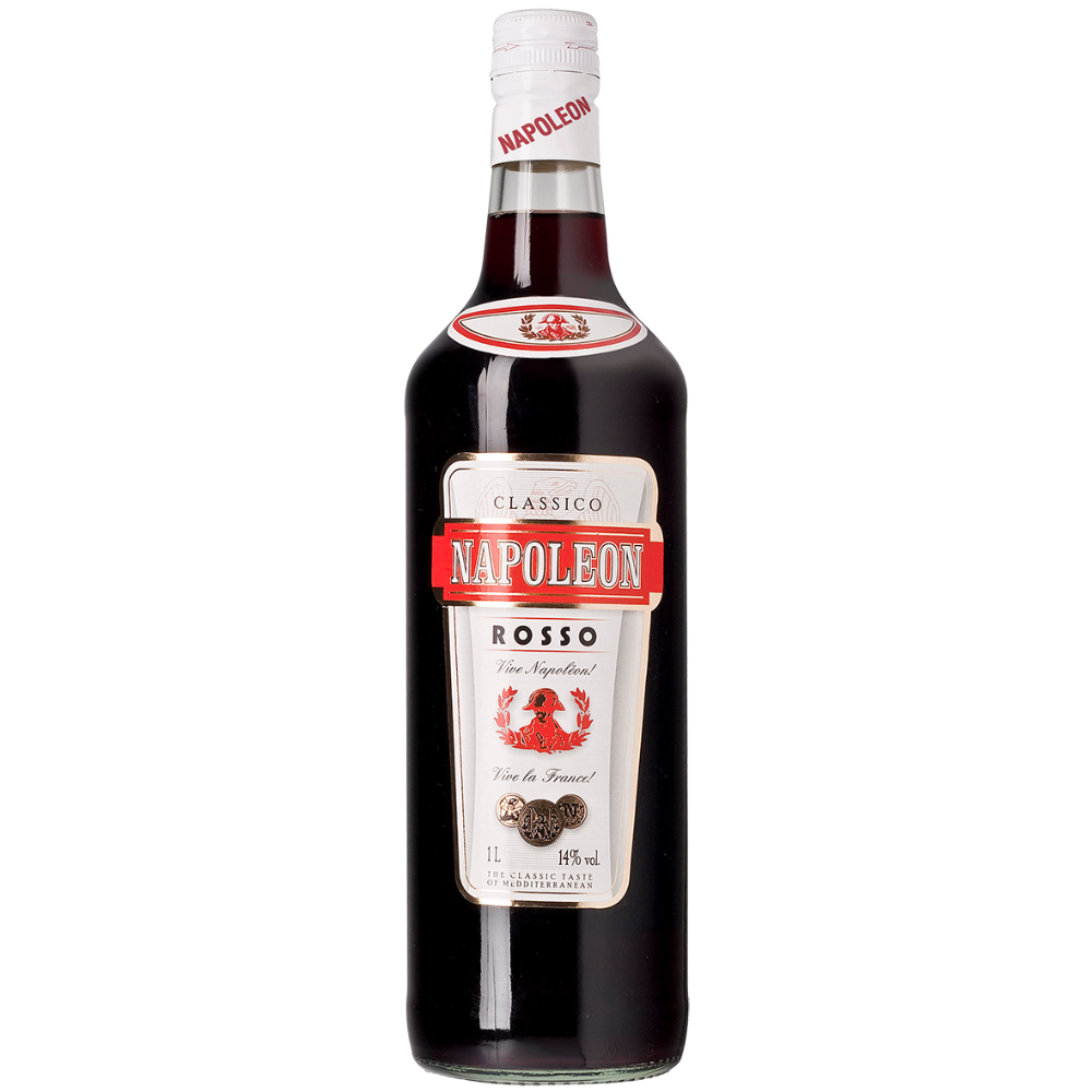 Wino Napoleon Rosso 14% czerowne słodkie 1000 ml