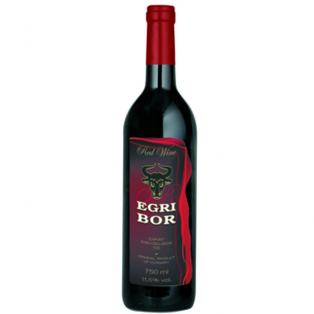 Wino Egri Bor 11,5% czerwone wytrawne 750 ml