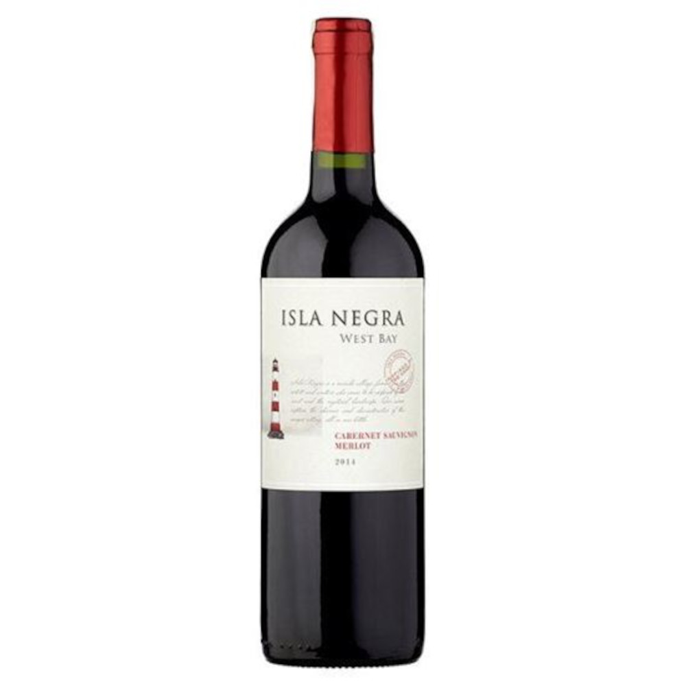 Wino Isla Negra Cabernet Merlot 12% wytrawne czerwone 750 ml