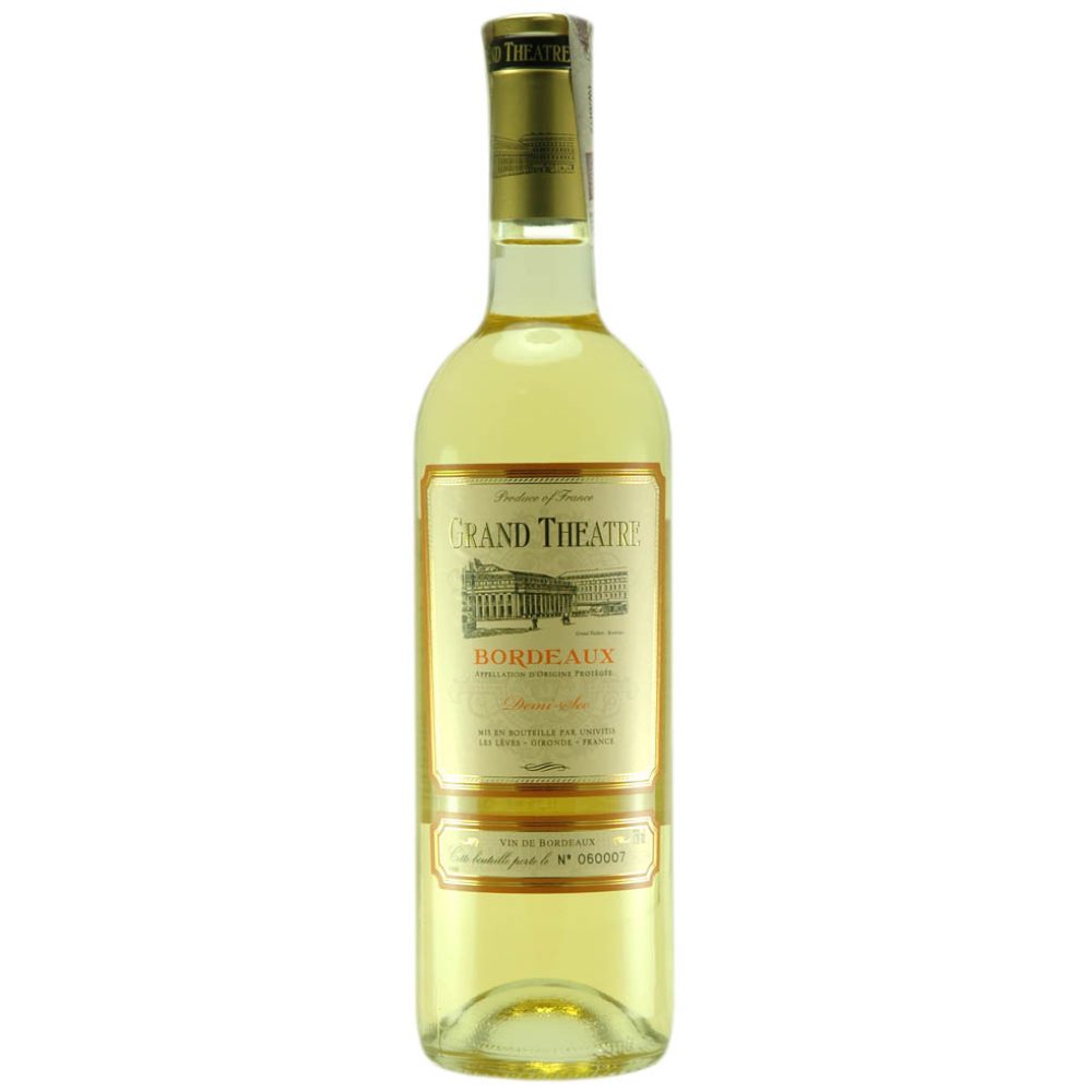 Wino Bordeaux Grand Theatre 11,5% białe półwytrawne 750 ml