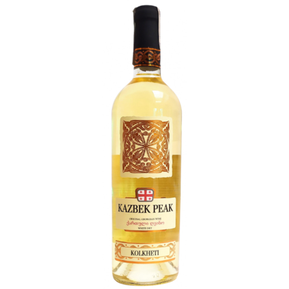 Wino Kazbek Peak Kolkheti 12% białe wytrawne 750 ml