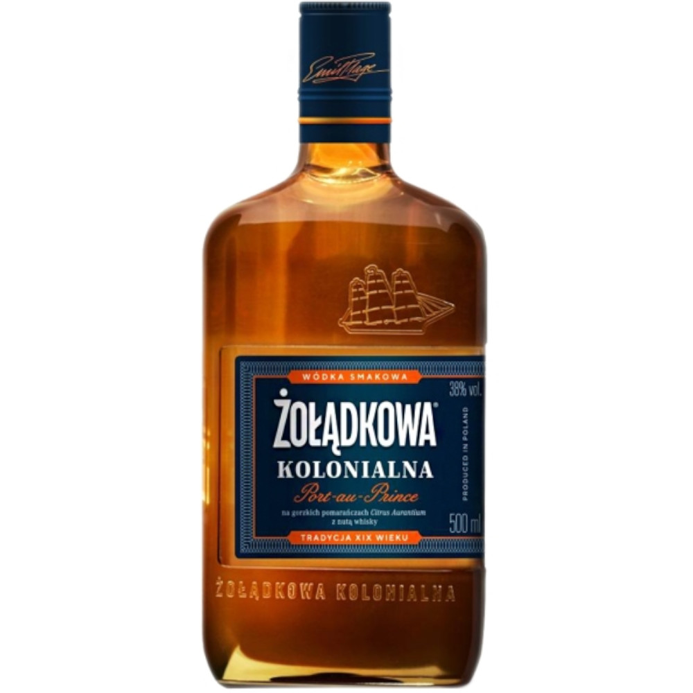 Żołądkowa Kolonialna z Nutą Brandy 38% 500 ml