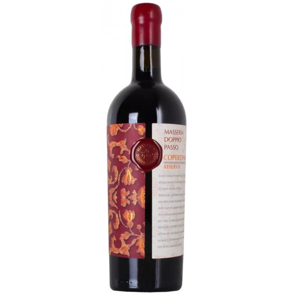 Wino Doppio Passo Copertino 14% czerwone wytrawne 750 ml