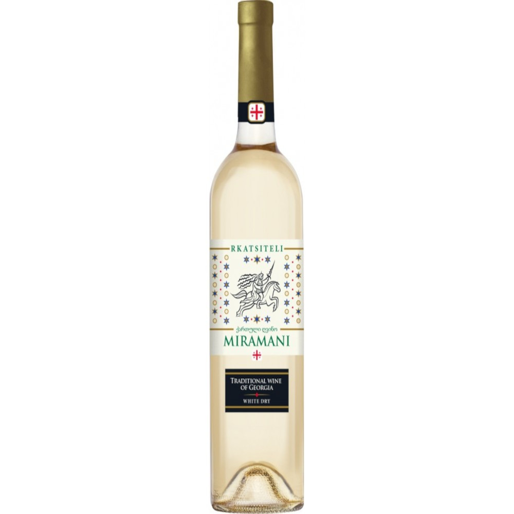 Wino Miramani Rkatsiteli 11% białe wytrawne 750 ml