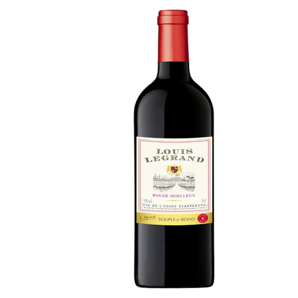 Wino Louis Legrand 11% czerwone półsłodkie 750 ml