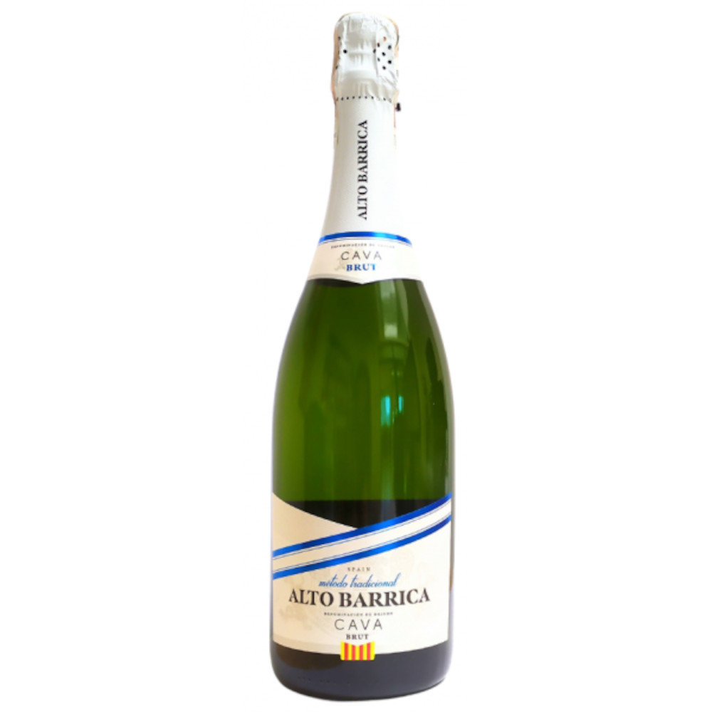 Wino Musujące Alto Barrica Brut 11,5% białe wytrawne 750 ml