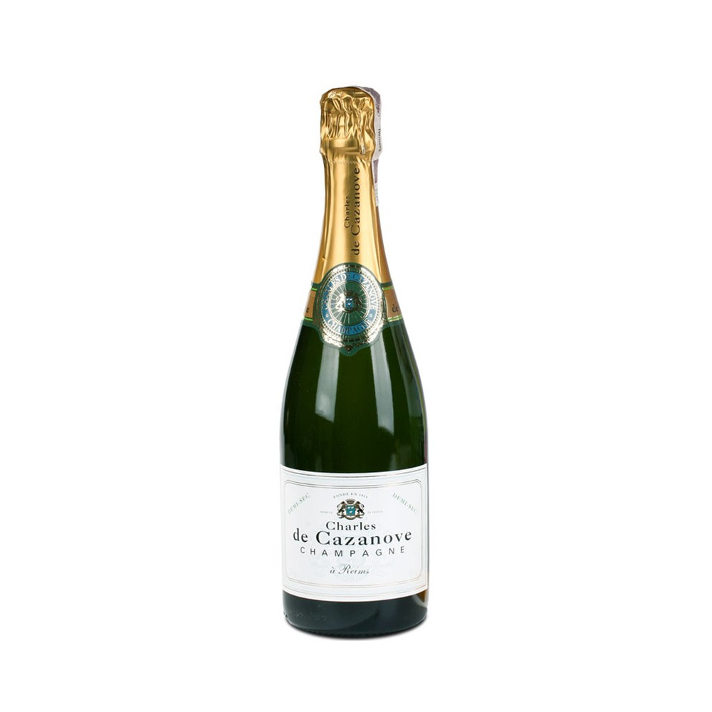 Szampan Charles de cazanove 12% biały półwytrawny 750 ml