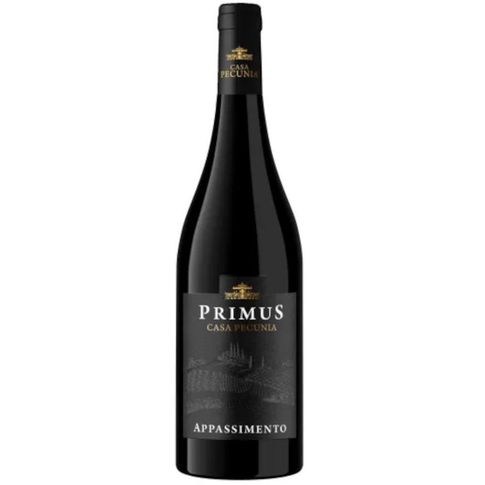 Wino Primus Apassito Puglia 15% czerwone półwytrawne 750 ml
